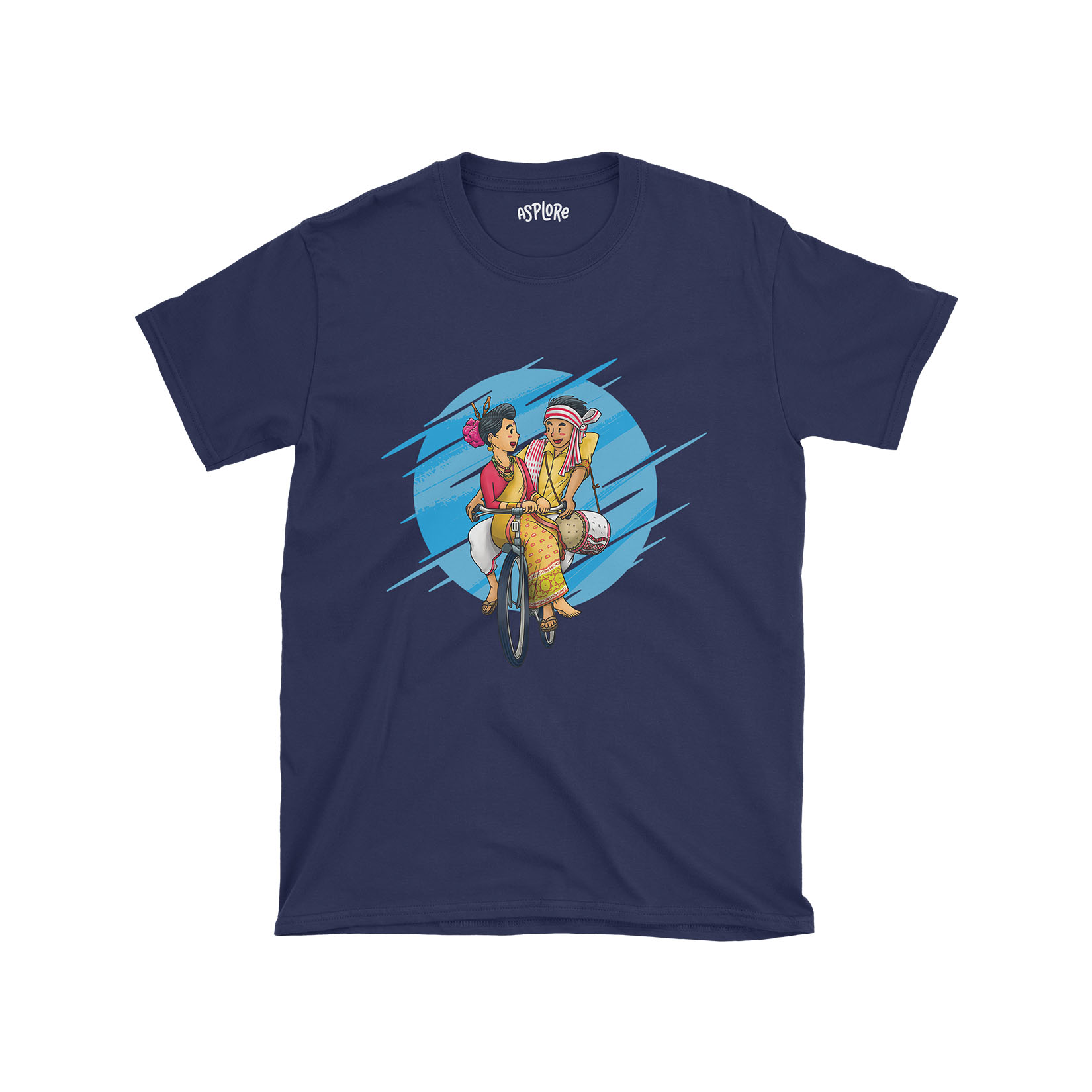 Bihu Couple - Unisex T-shirt - Image 3