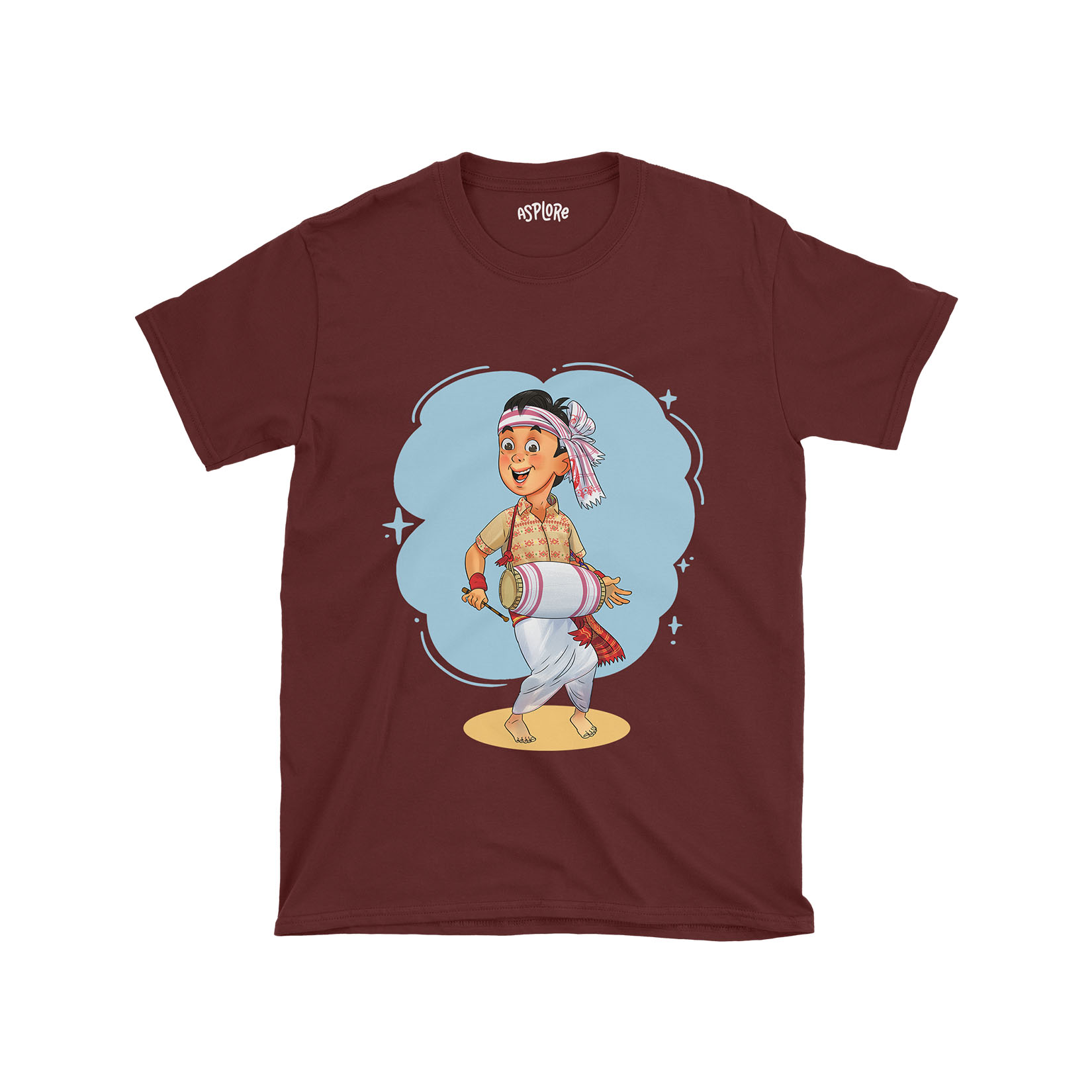 Bihu Dhuliya - Unisex T-shirt - Image 2