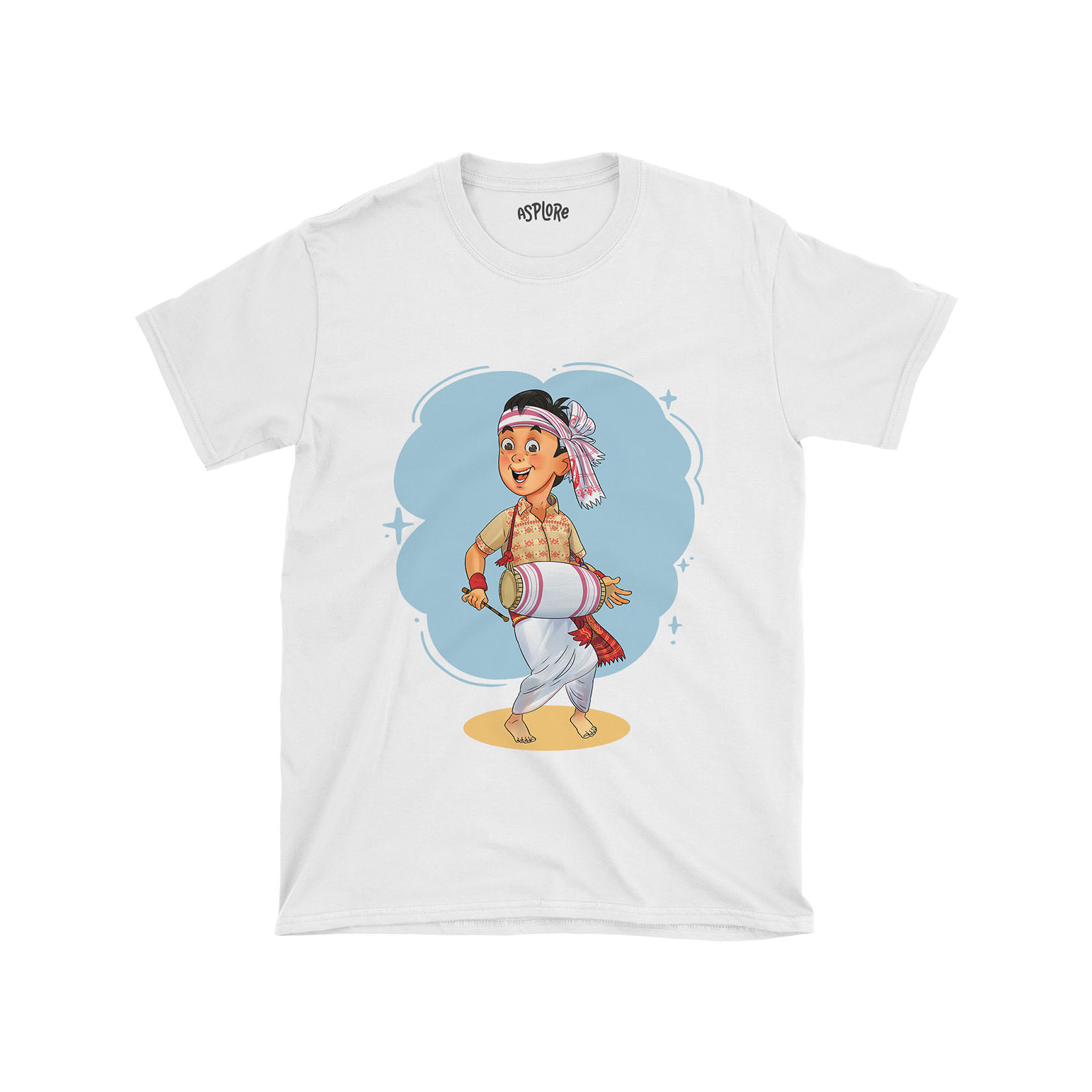 Bihu Dhuliya - Unisex T-shirt - Image 4